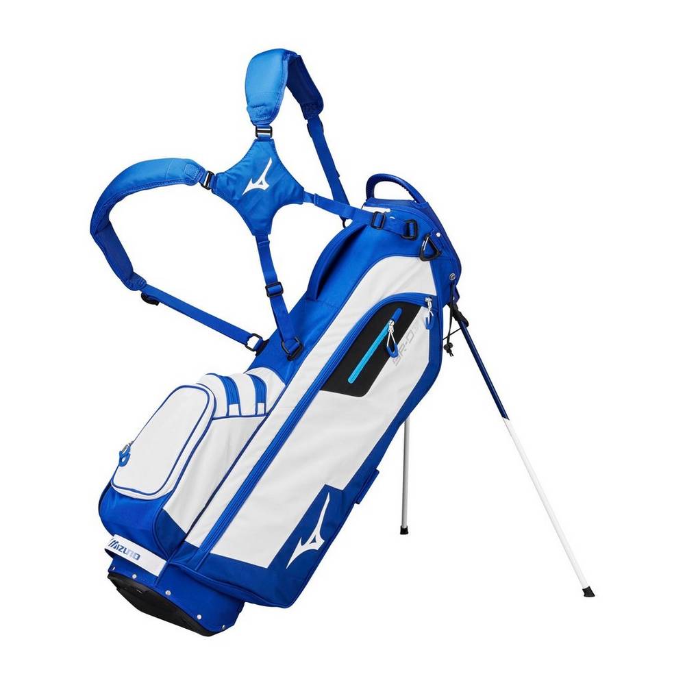 Mochila Mizuno BR-D3 Stand - Homem - Azuis/Branco - YPNTG2451